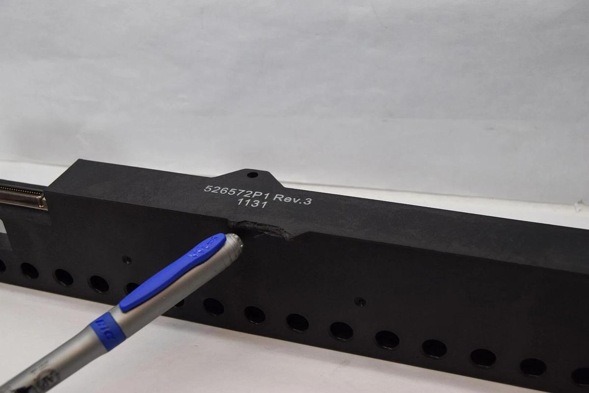 (NEW) EMERSON 526572P1 Rev 3 526572P103  Current Transformer Bar *Broken Mtg Tab