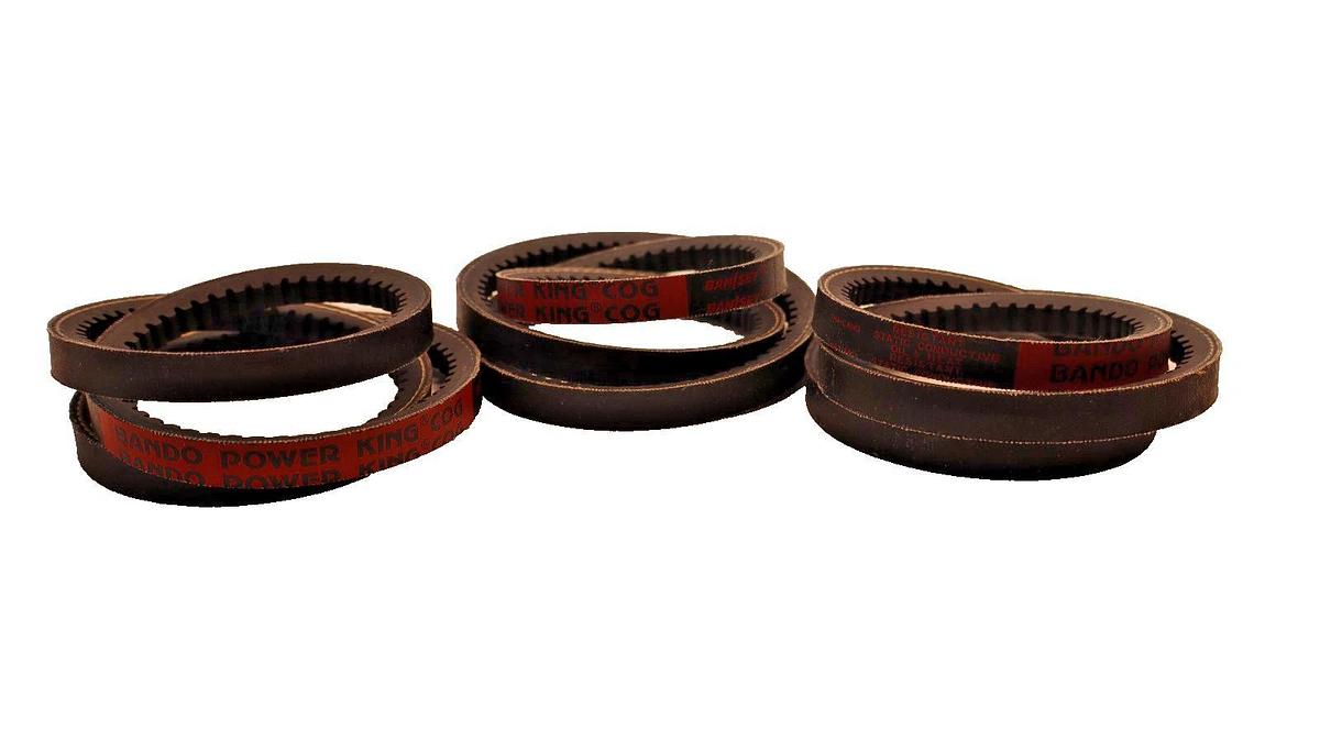 Bando Cogged V-Belt Belt AX-35 AX35 Static Conductive (Lot of 3 - New)