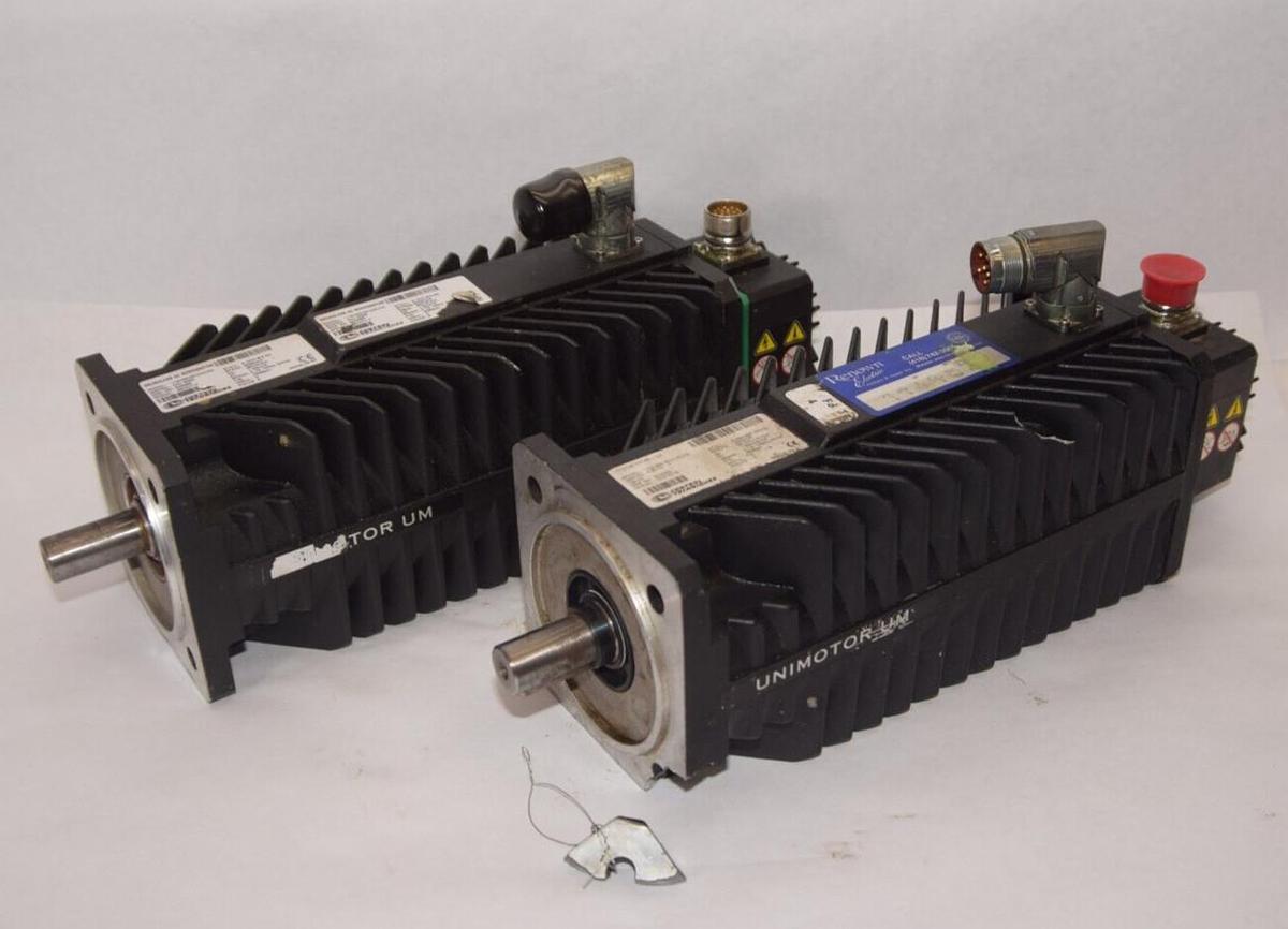 Used (Lot of 2) Control Techniques Brushless AC Servo Motor 115UMC301CACAA **AS-IS**