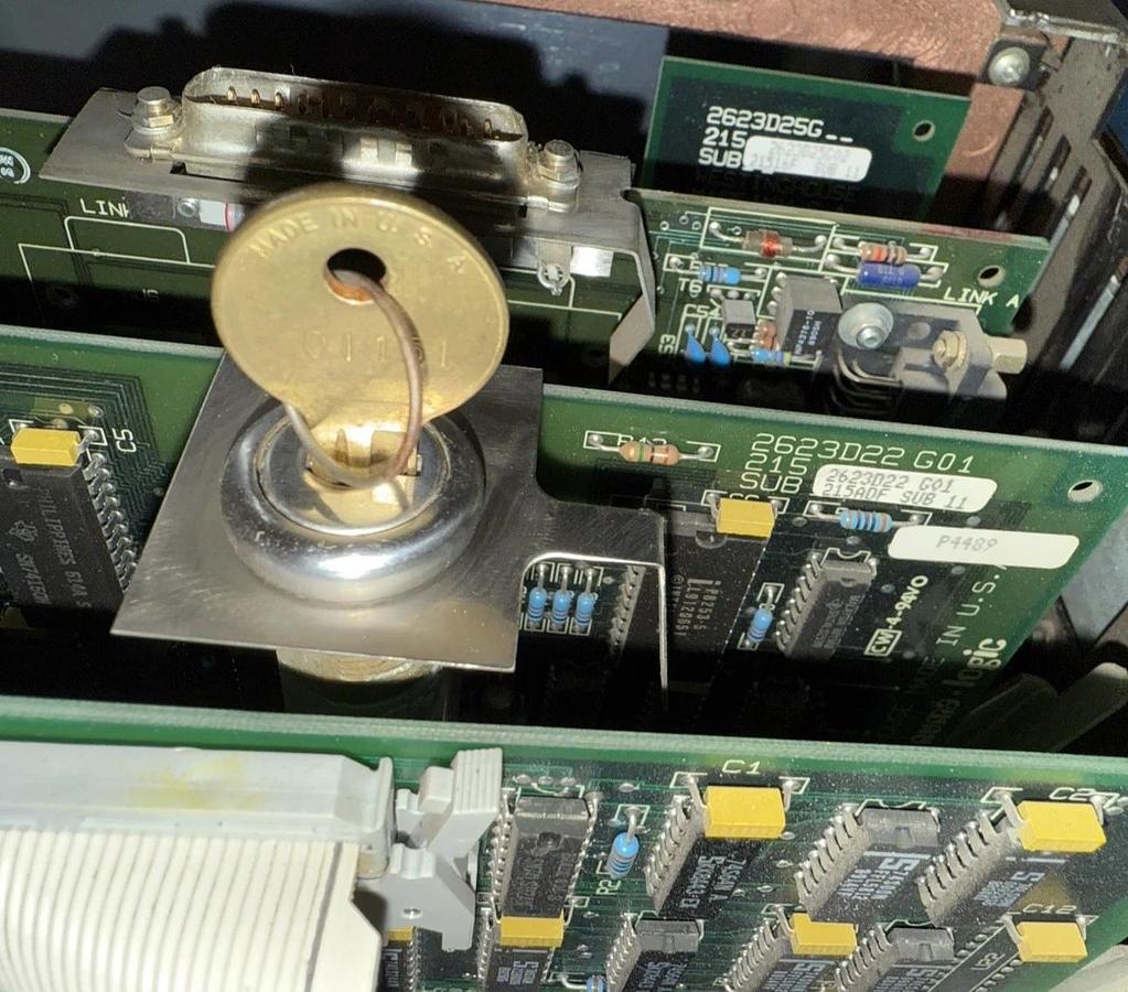 Used WESTINGHOUSE HPPC 1500-1 Programmable Controller 3D04161G01 2623D21, 2623D23