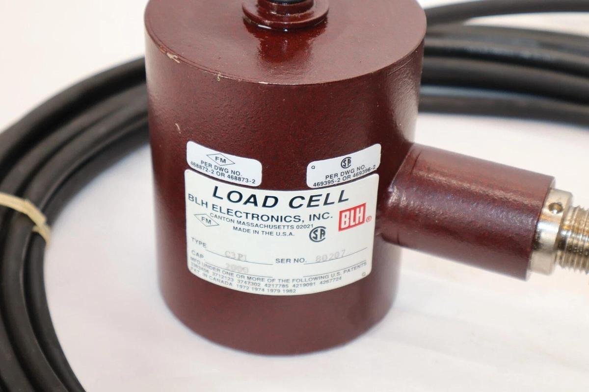 (NEW) BLH ELECTRONICS C3P1 2000 Load Cell