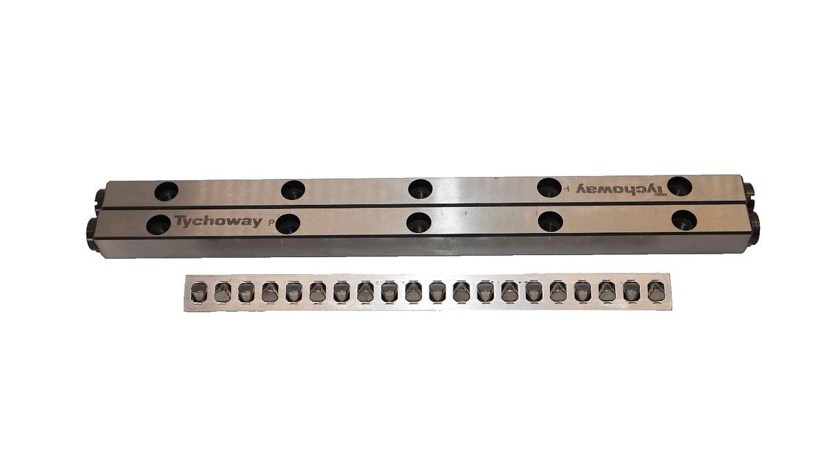 Tychoway 10" Linear Guide 6250 6-250 ES06 Cross Roller Guideway (New - Lot of 2)