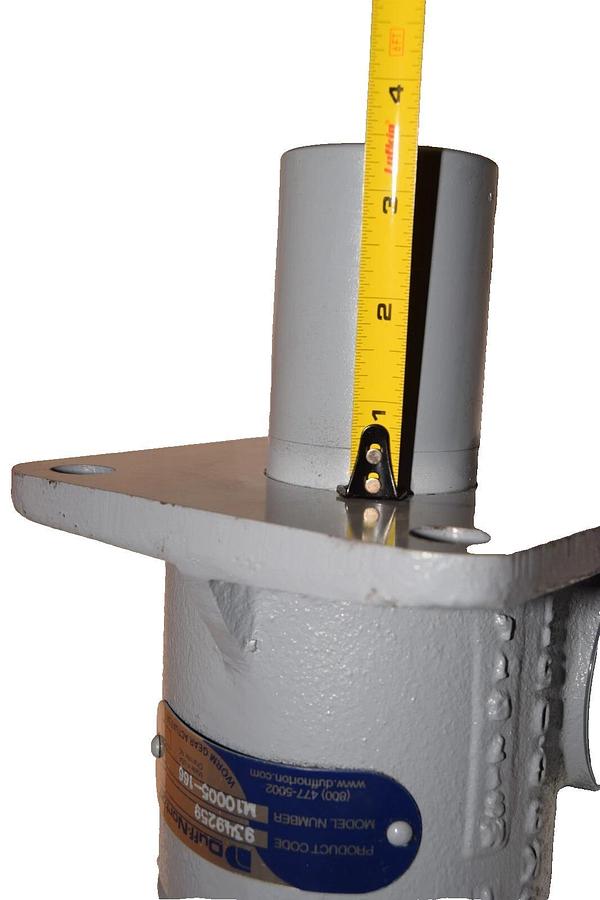 (NEW) DUFF-NORTON M10005-166 M.10005-166 3/4" Shaft Worm Gear Actuator