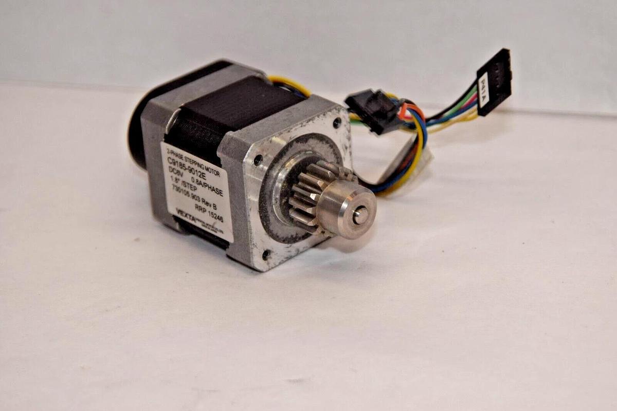 Used VEXTA Oriental C9185-9012E 2 Phase 6V 0.8A Stepping Motor Encoder E5200188NESEDB