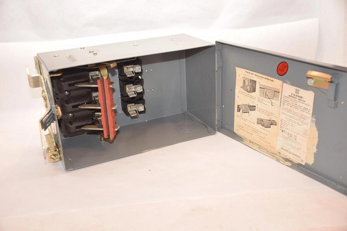 SQUARE D PQ3206 PQ-3206 60A 60 Amp 3PH 3W 240V I-Line Busway Unit Switch (NEW)