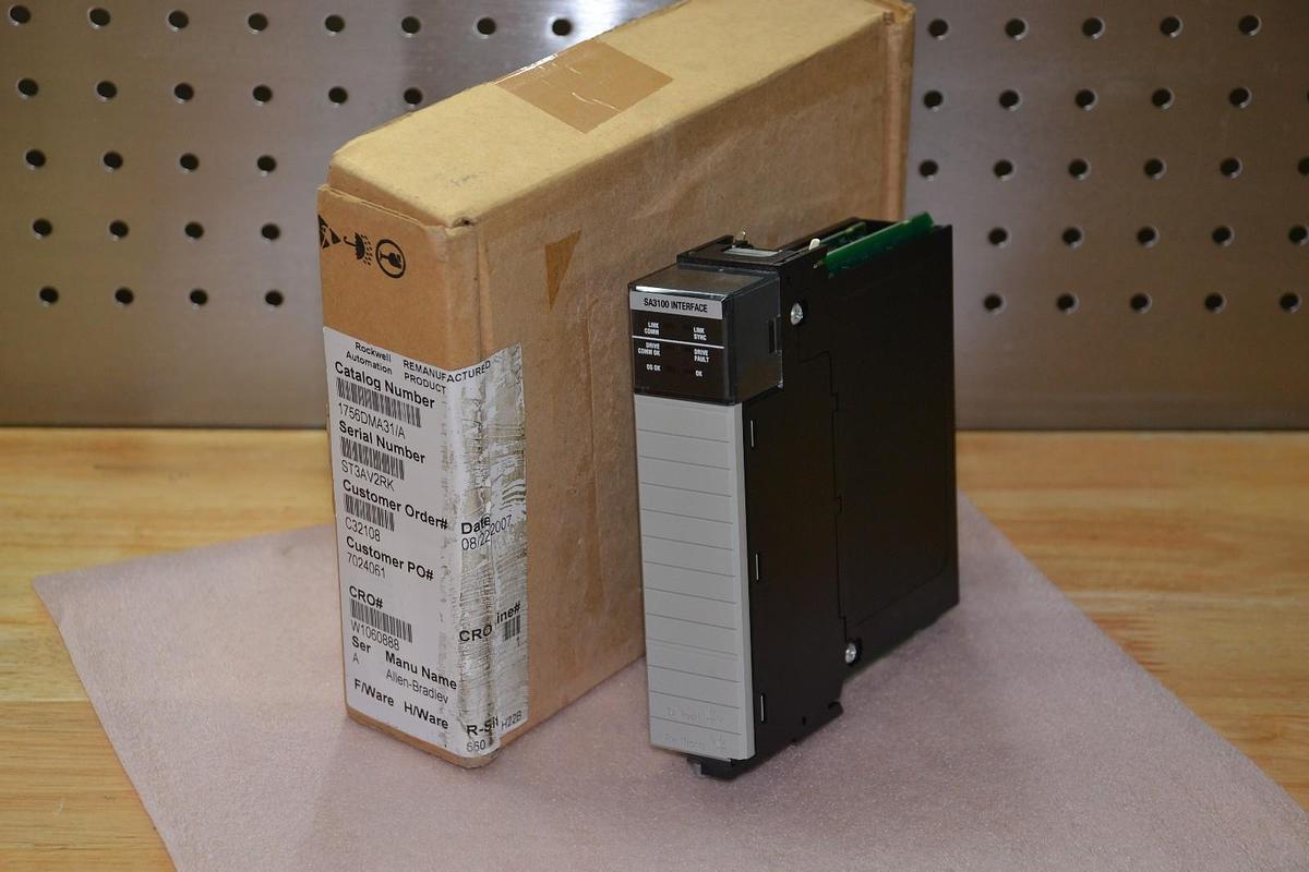 ALLEN BRADLEY 1756-DMA31 /A 1756DMA31/A DRIVE MODULE SINGLE AXIS NEW