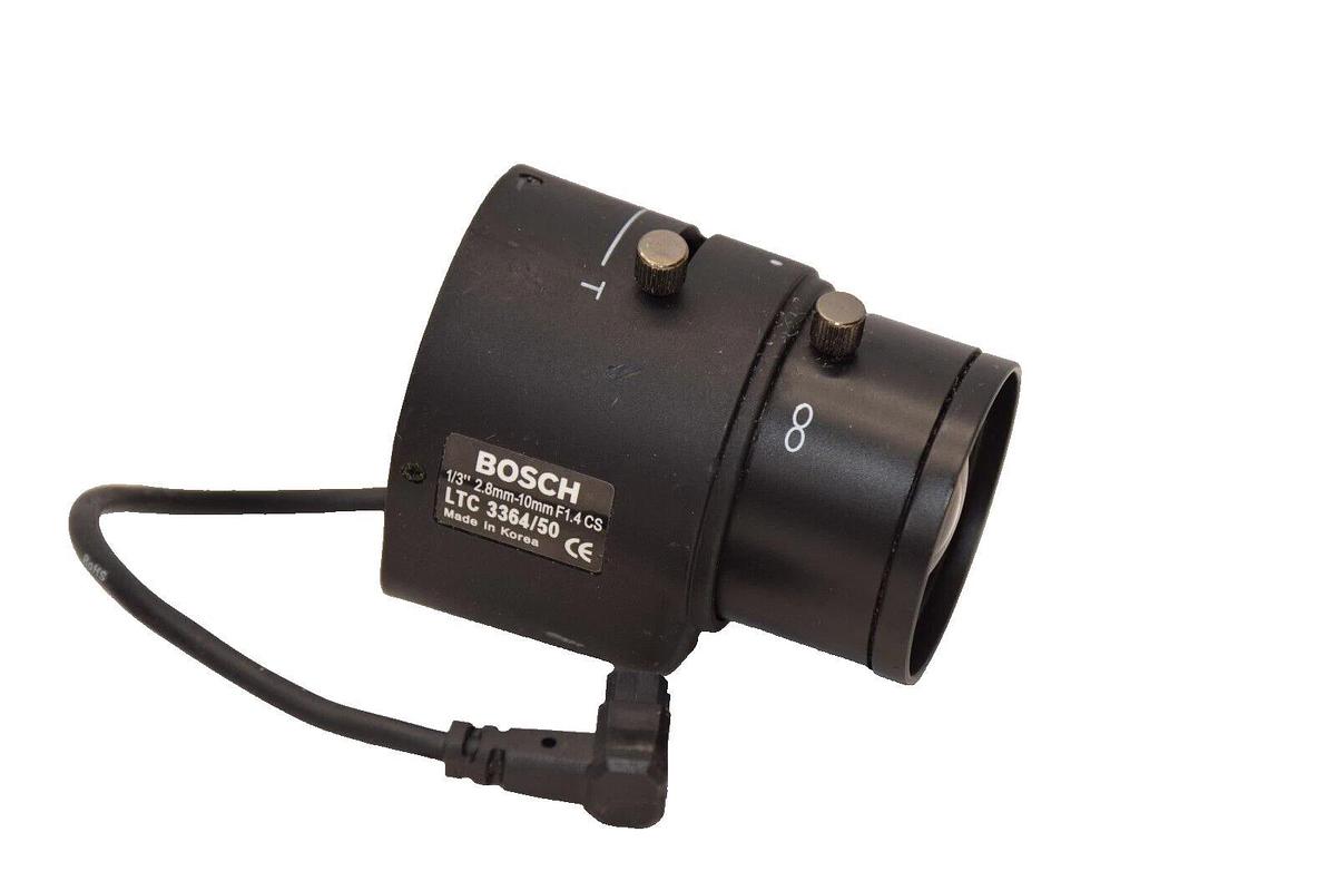 Used BOSCH LTC 3364/50 1/3" 2.8mm-10mm F1.4 Varifocal Lens