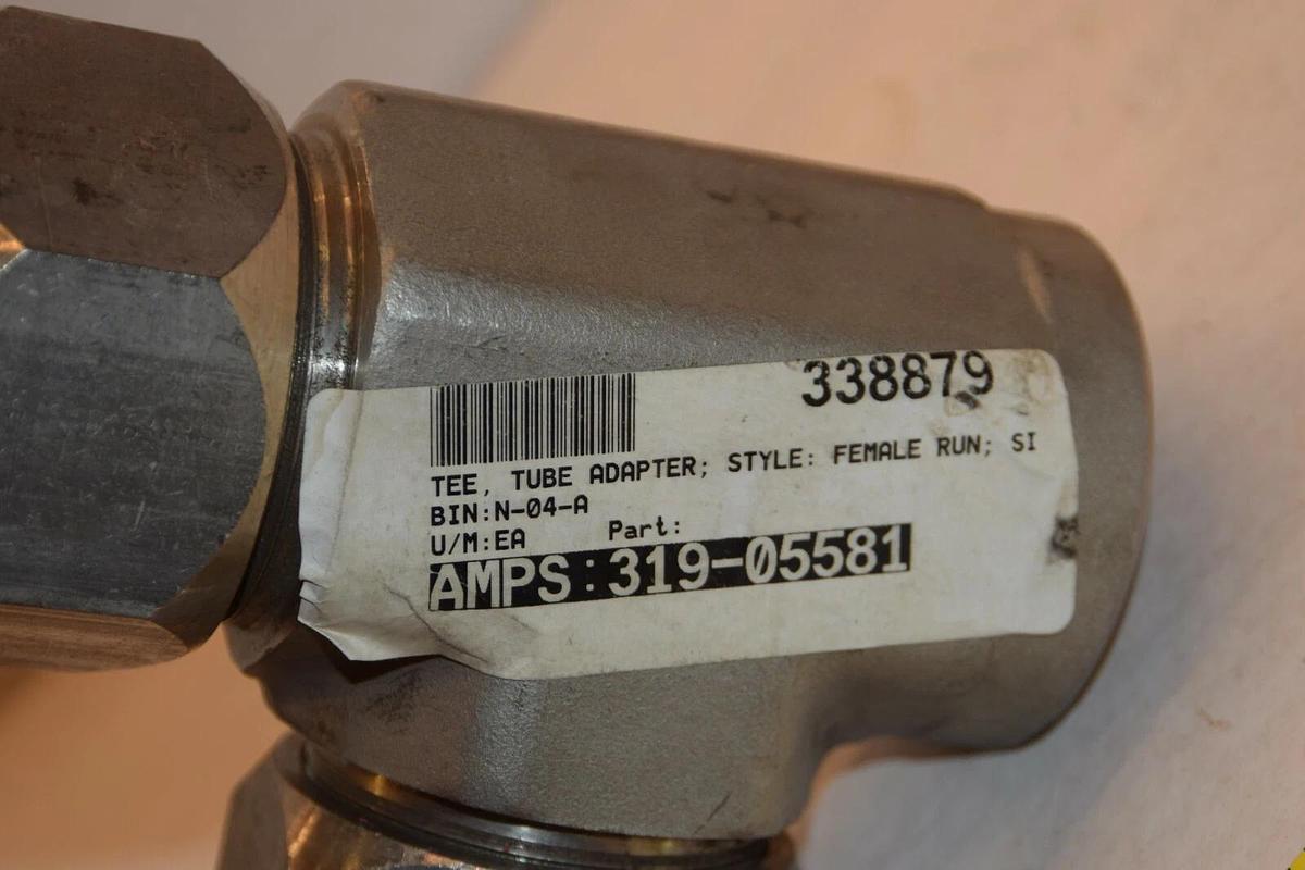 Stainless Steel Swaging Tee Tube NPT Union 2" Tube x 2" Tube 2" Npt (Swagelok ?)