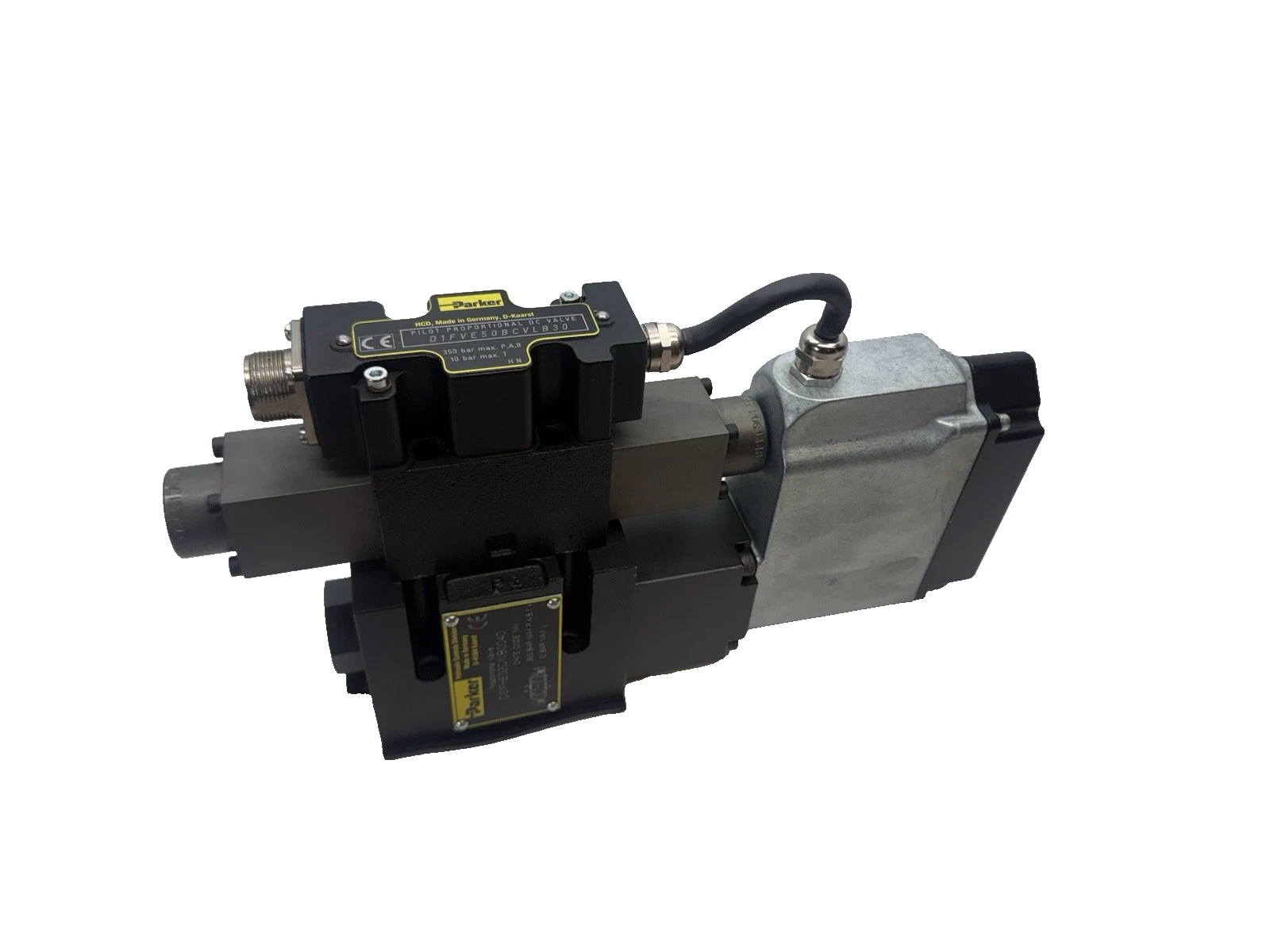 Parker Servo Valve Proportional Hydraulic D1FVE50BCVLB30 D31FHE02C1VB0040 (New)
