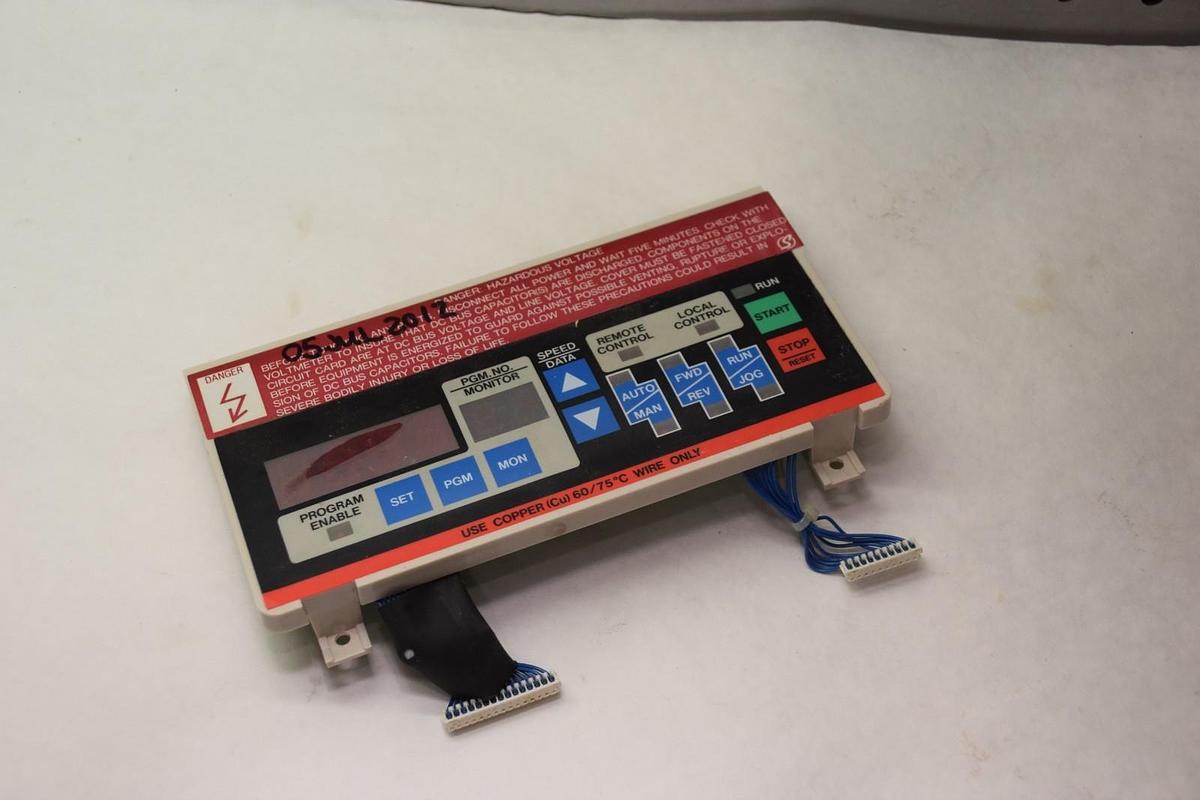 Used Reliance Electric MD-B3003B Keypad for GP2000 2GU21001 VFD, Drive  0-48680-310