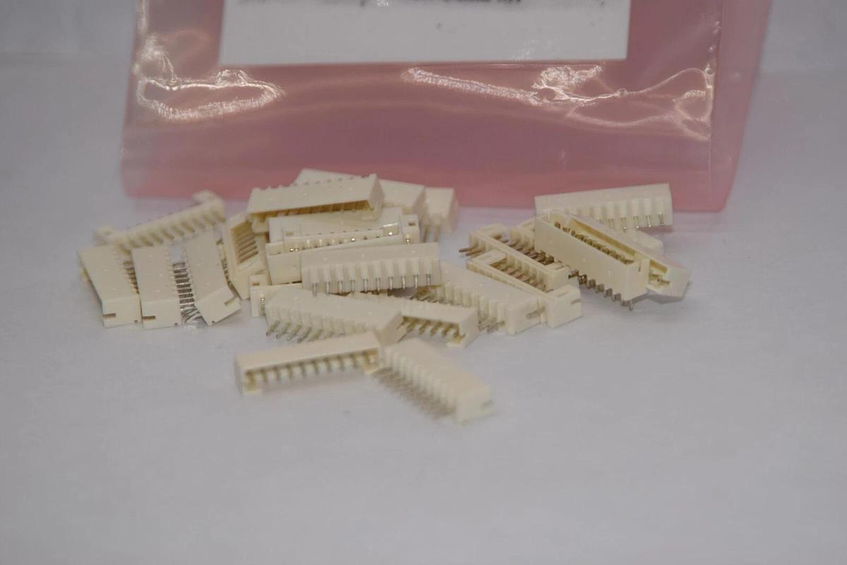 (NEW - Lot of 26) 1252-9029 Header 1x10 Pin Vertical 2.0mm