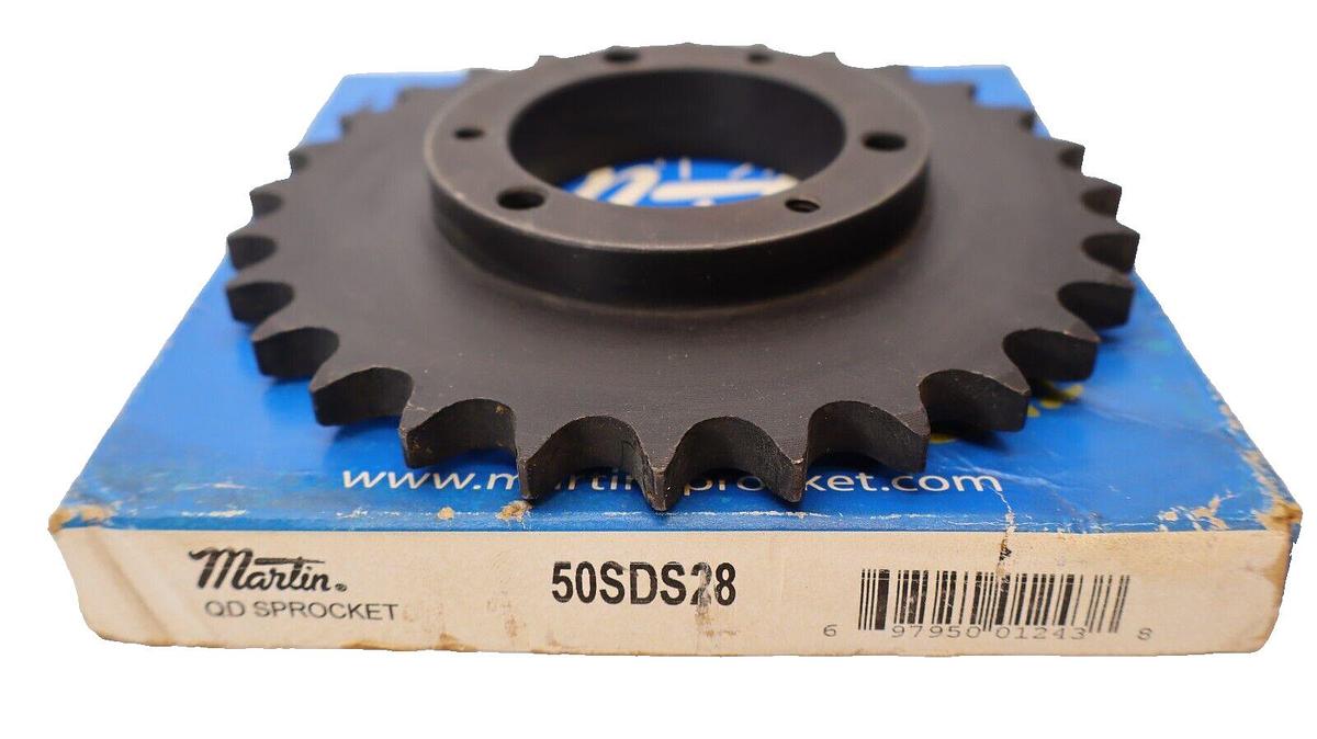 (NEW) MARTIN 50SDS28 Quick Disconnect Sprocket