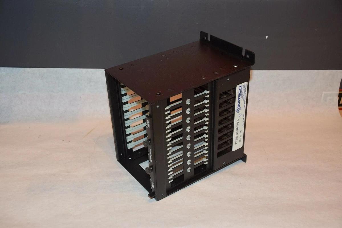 (New) ZIATECH ZT 200-09WP0F0-A ZT 200 9 slot rack