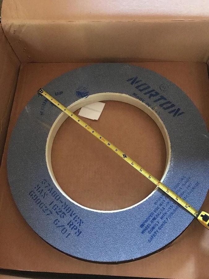 Norton 57A80-M8VCN 20" Alundum Grinding Wheel 20x 1-1/2x 12, 20x1-1/2"x12"