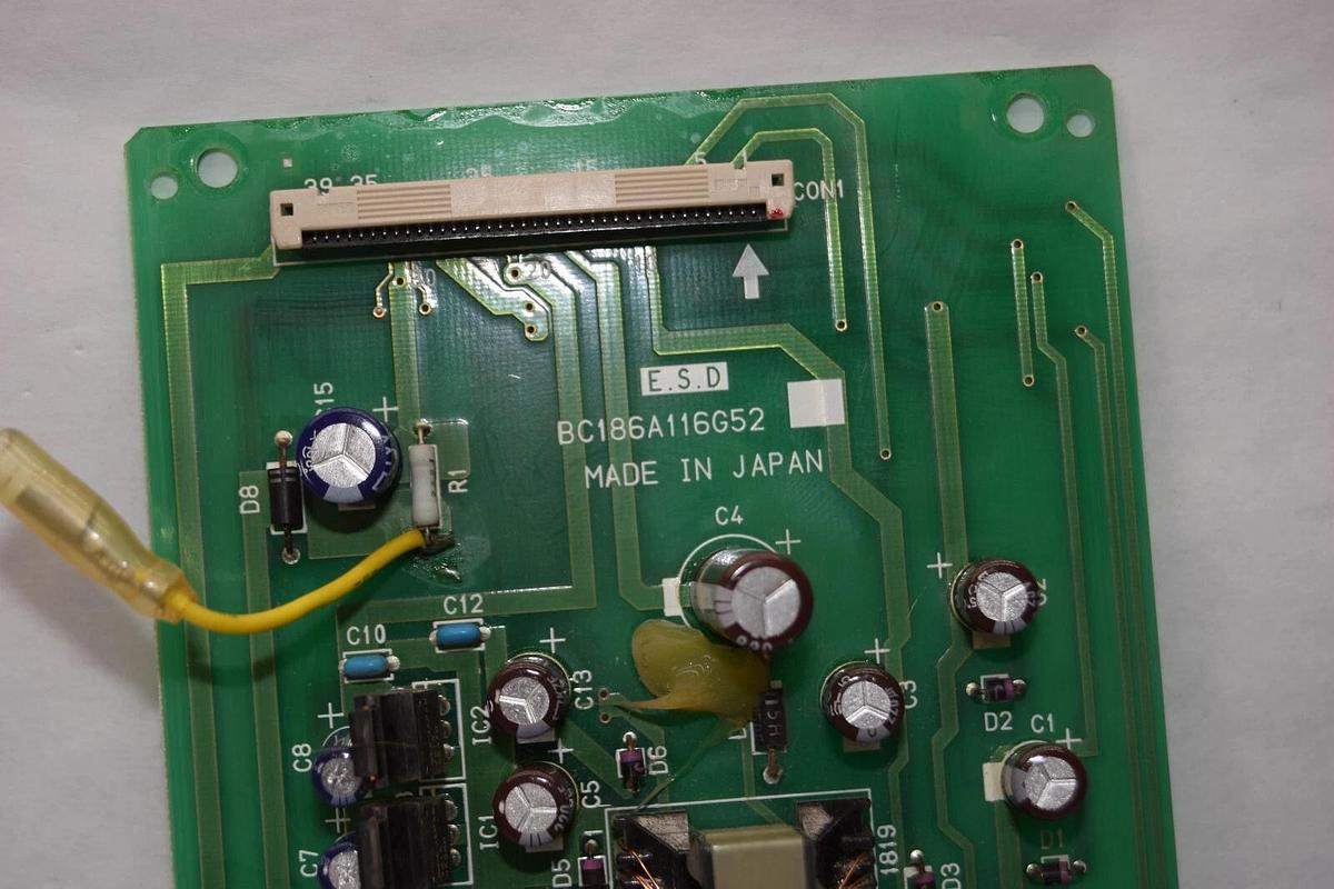 Used MITSUBISHI A22PW22B Ver B , BC186A116G52 Circuit Board Card