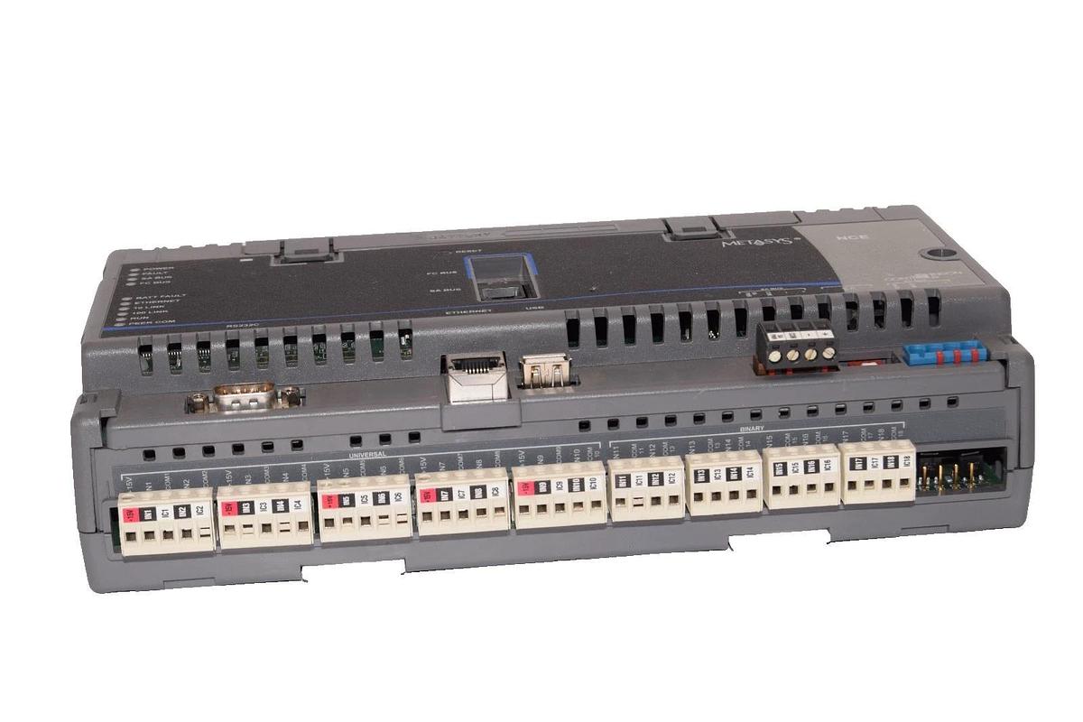 Used Johnson Controls Metasys Controller MS-NCE2560-0 MSNCE25600 Rev E Ver. 4.0