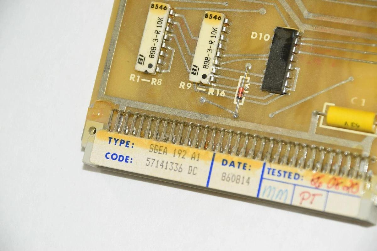 Used STROMBERG ABB Card, SGEA 192 A1, 57141336 DC , SGEA192A1