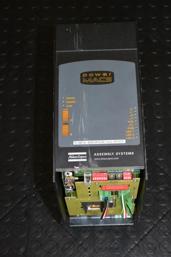 Used ATLAS COPCO POWER MACS DRIVE TC 52P-N TC52PN 4240041080