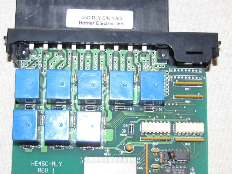 Used HORNER ELECTRIC PLC RELAY MODULE 45C-RLYC HE45C-RLYC