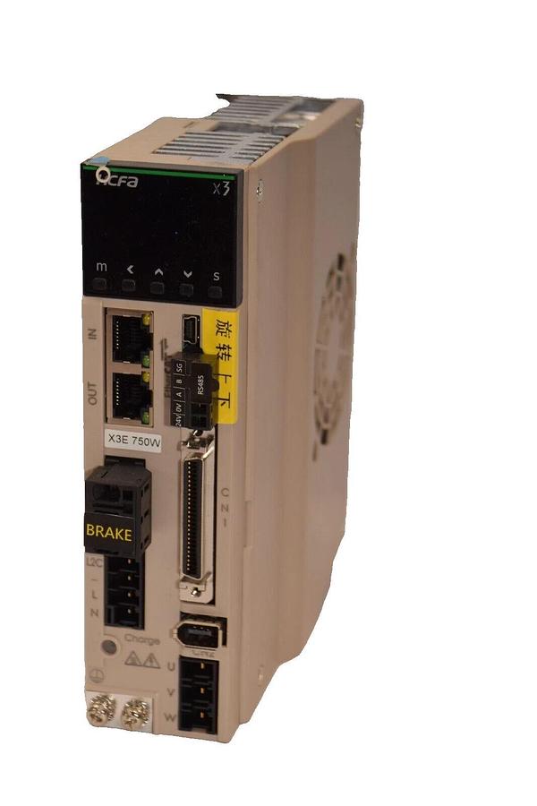 Used HCFA SV-X3EB075A-A2 , SVX3B075AA2 200-240v , 750w Servo Drive
