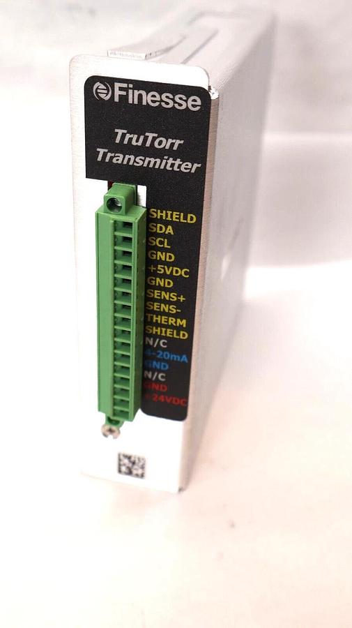 Used FINESSE F110-2111-014 Rev. 8 , 310-5026-001 Rev. 6 TruTorr Transmitter