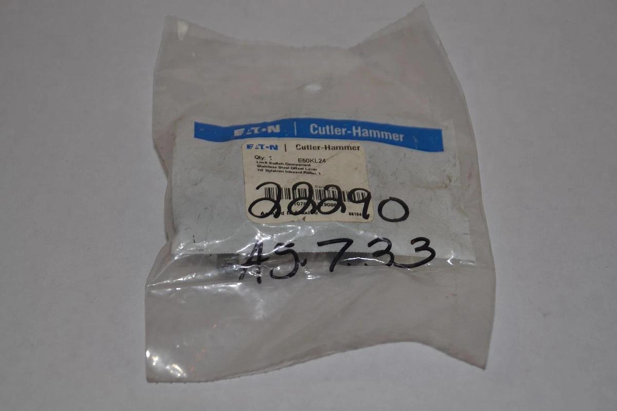 Cutler Hammer Limit Switch Component SS Offset Lever E50KL24 Arm NEW
