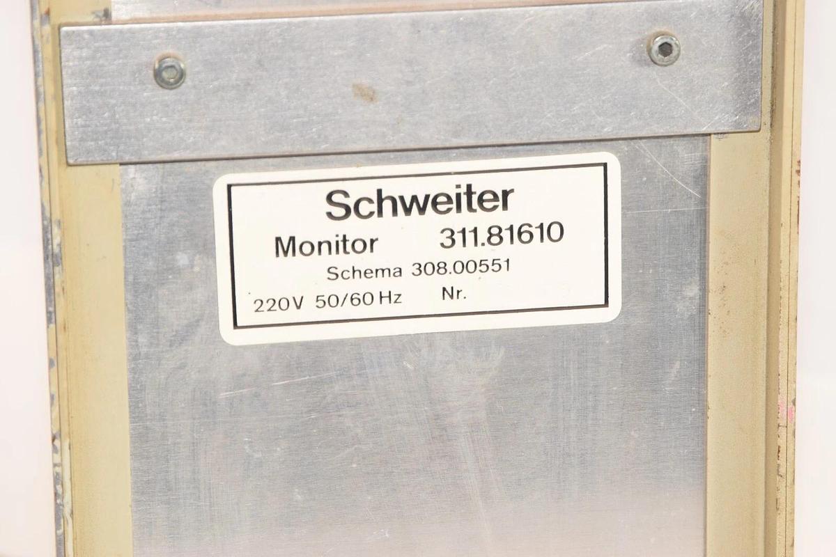 Used SCHWEITER 311.81610 311 81610 31181610 220V 50/60 Monitor