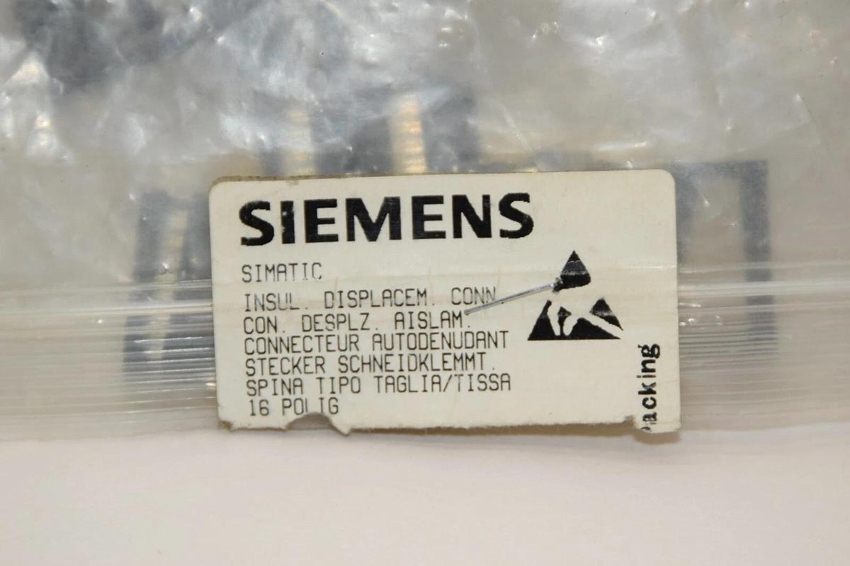 Lot of 7 SIEMENS 6ES7921-3BE10-0AA0 16 Pin Connector Kit 6ES79213BE100AA0 (NEW)