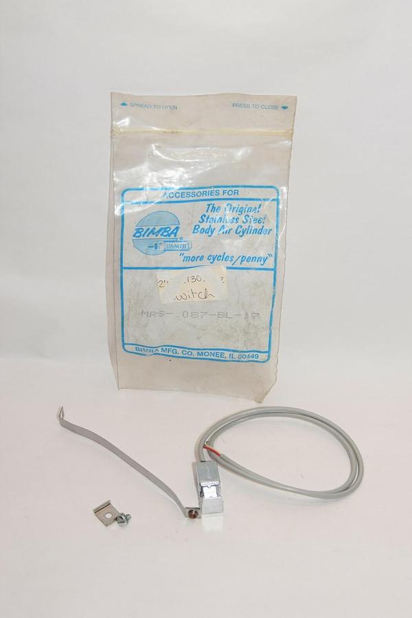 (NEW) BIMBA MRS-087-BL-17 MRS087BL17 3 Wire Reed Switch