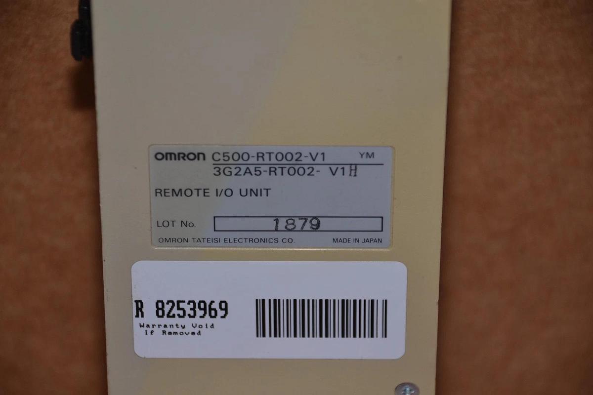 Used OMRON C500-RT002-V1 REMOTE I/O UNIT MODULE