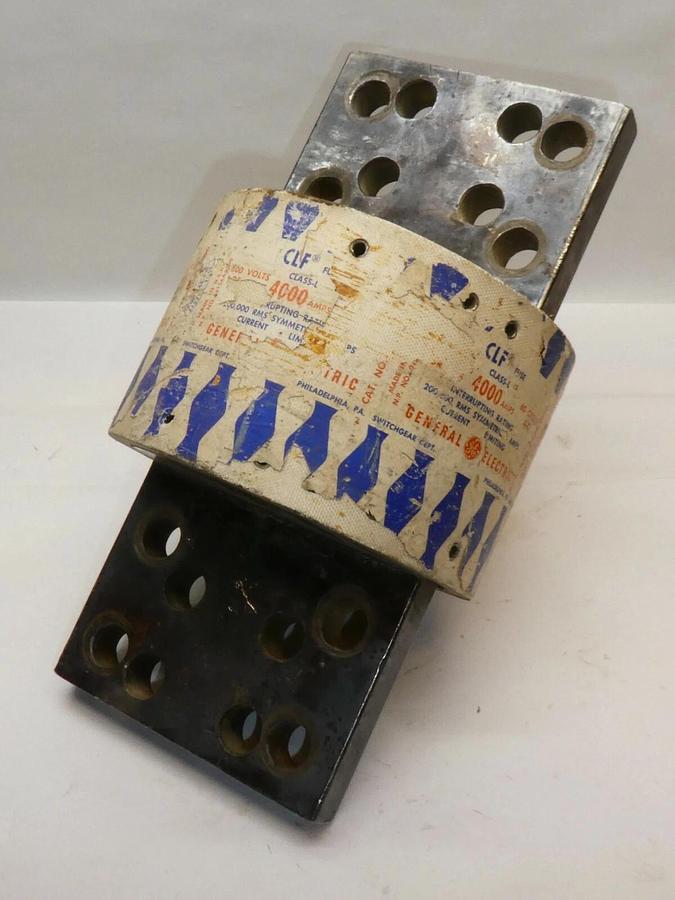 Used GE GENERAL ELECTRIC GF8B4000 CLF 4000A 4000 Amp A 60CY Class-L Fuse