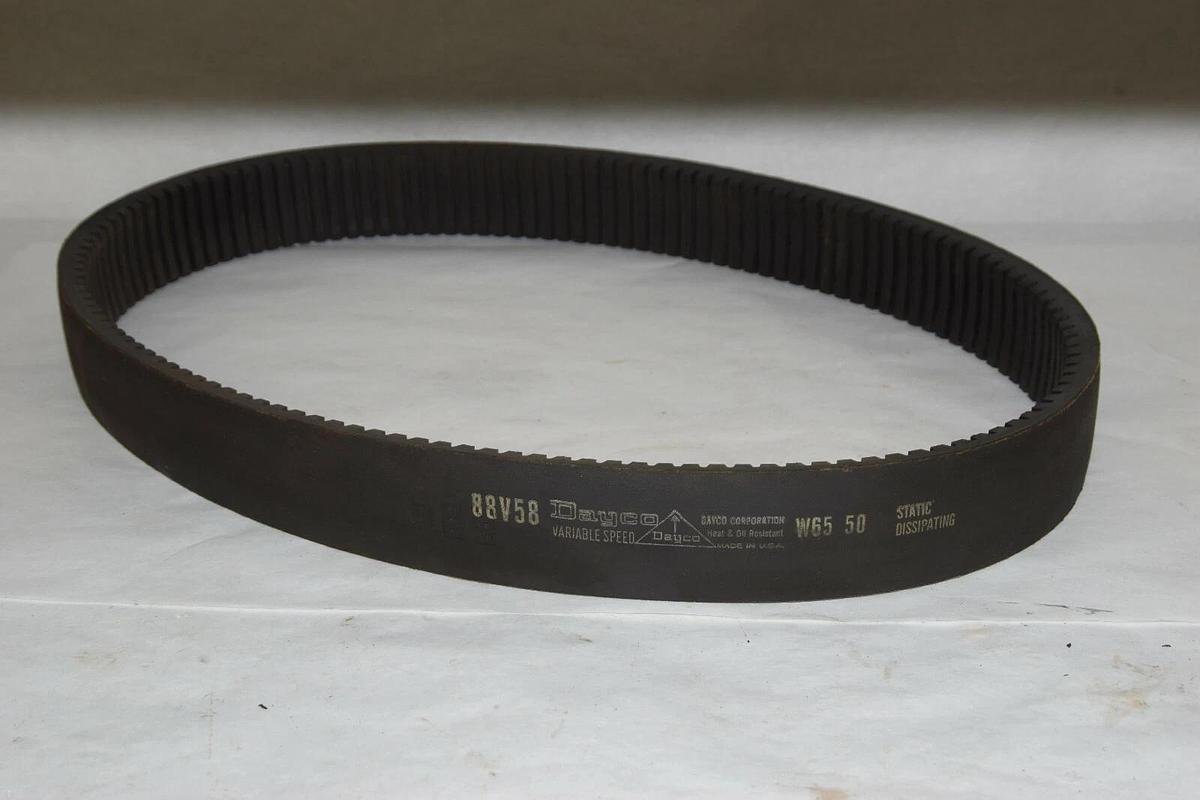 New Dayco 88V58 Variable Speed Belt W65 50 Static Dissipating V-Belt 88V 58 Belt