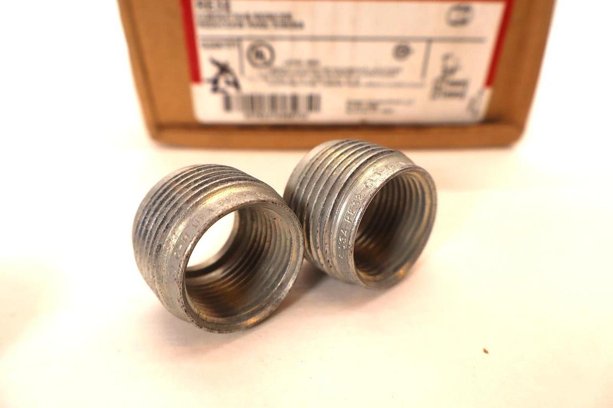 Eaton RE32 1" - 3/4" Conduit Hub Reducer (New - Box of 24)