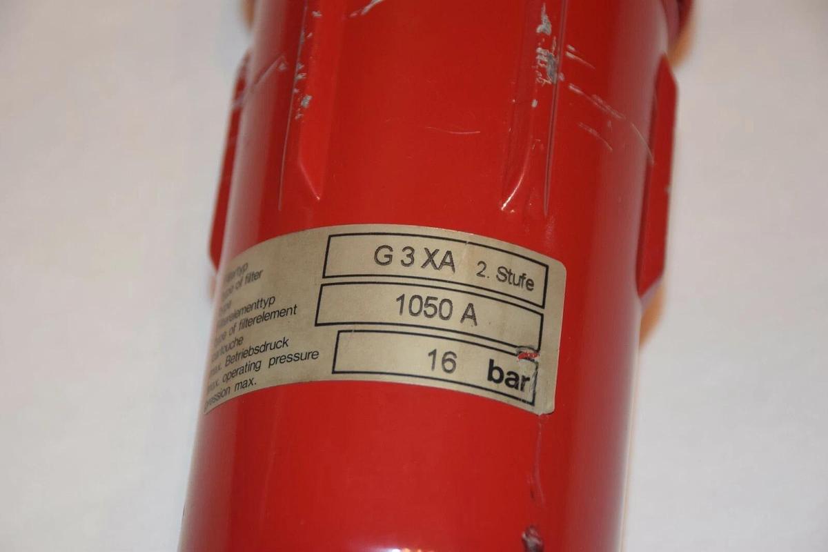 Used ZANDER G3XA 1050X C4 1050A 16 BAR FILTER
