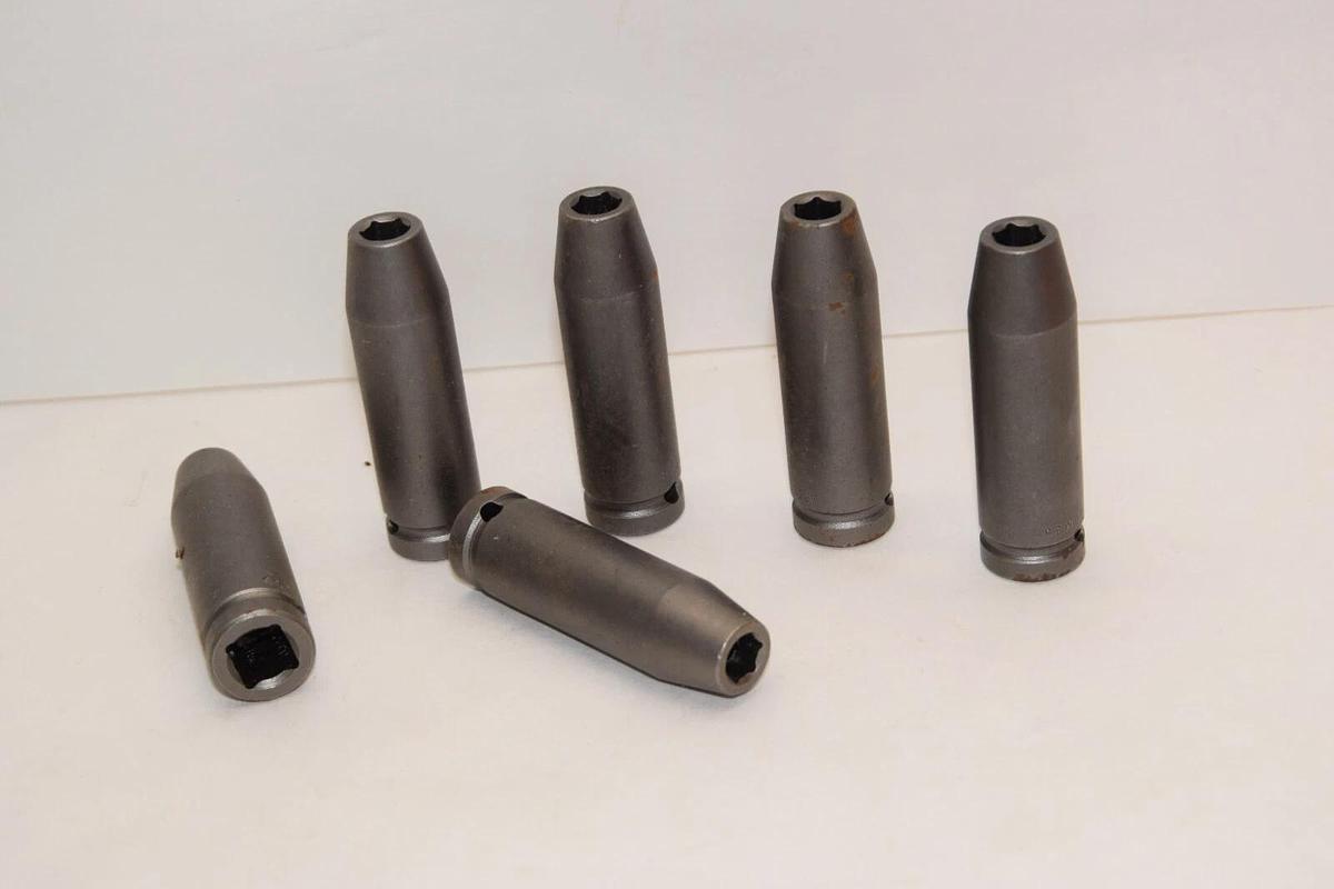 (NEW - Lot of 6) APEX 10mm 35 1/2" Drive Socket