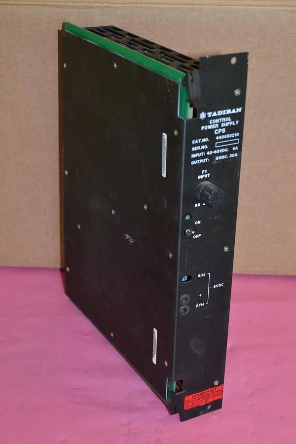 Used Tadiran Control Power Supply CPS 440950210 input: 40-60vdc output: 5vdc