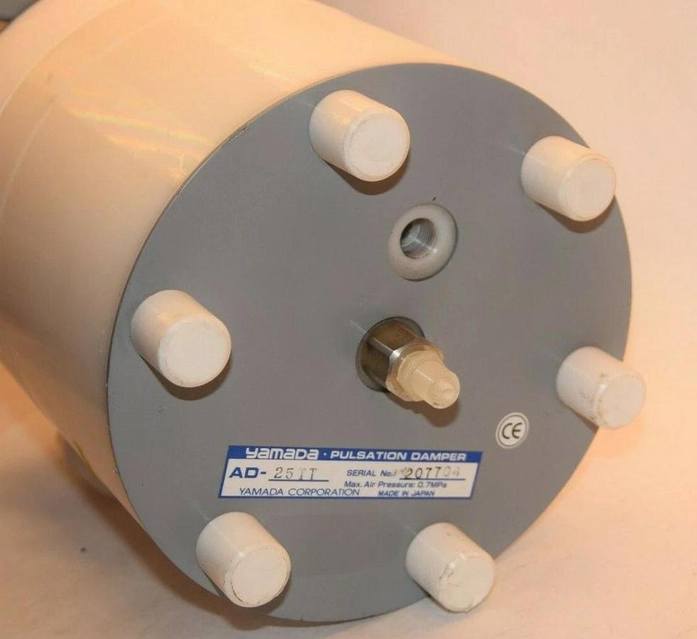 Used YAMADA CORPORATION AD-25TT AD25TT 0.7MPa Pulsation Damper
