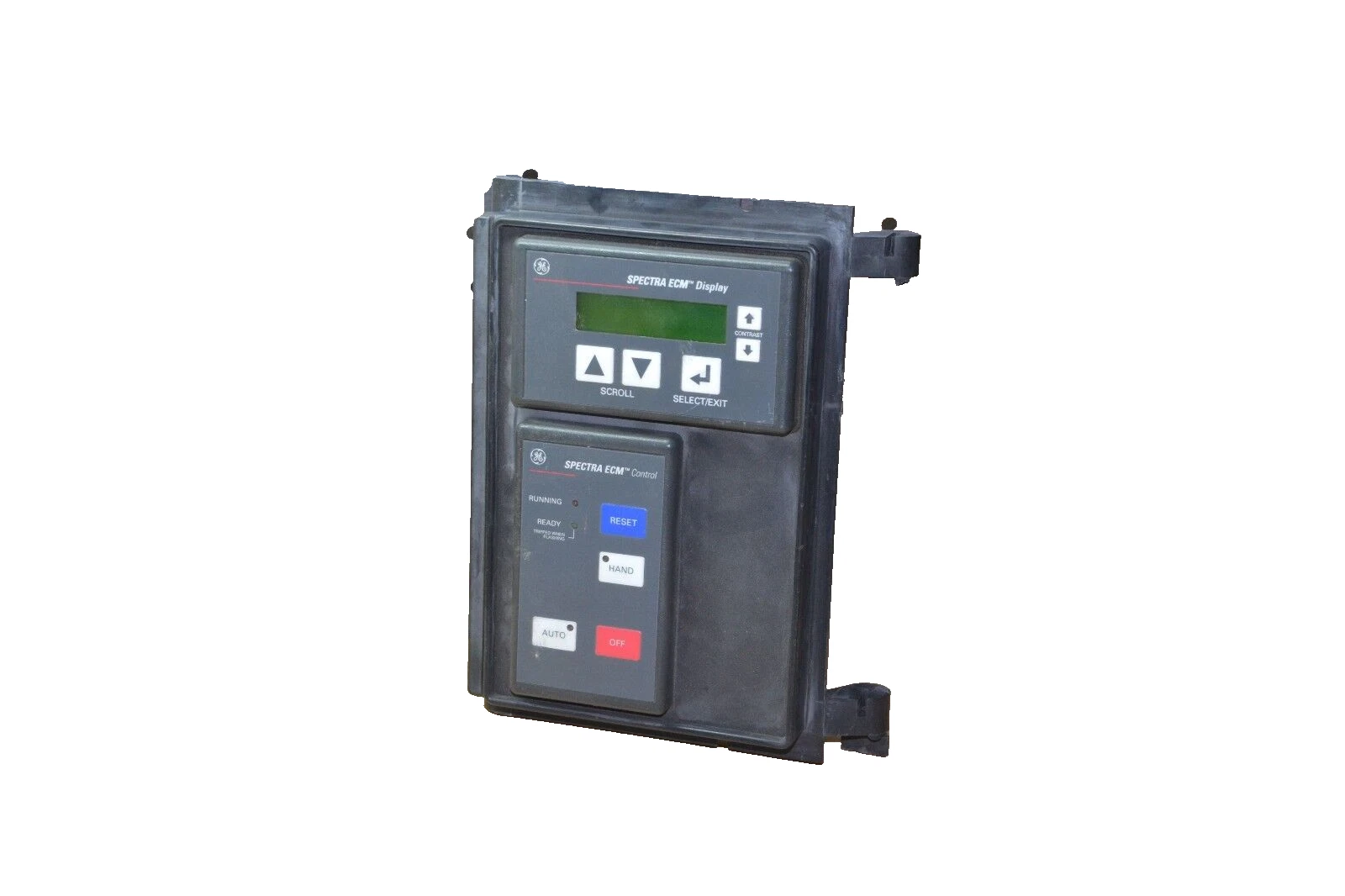 Used GE GENERAL ELECTRIC SECMDSP1 with SECMCTL02 Spectra ECM Display