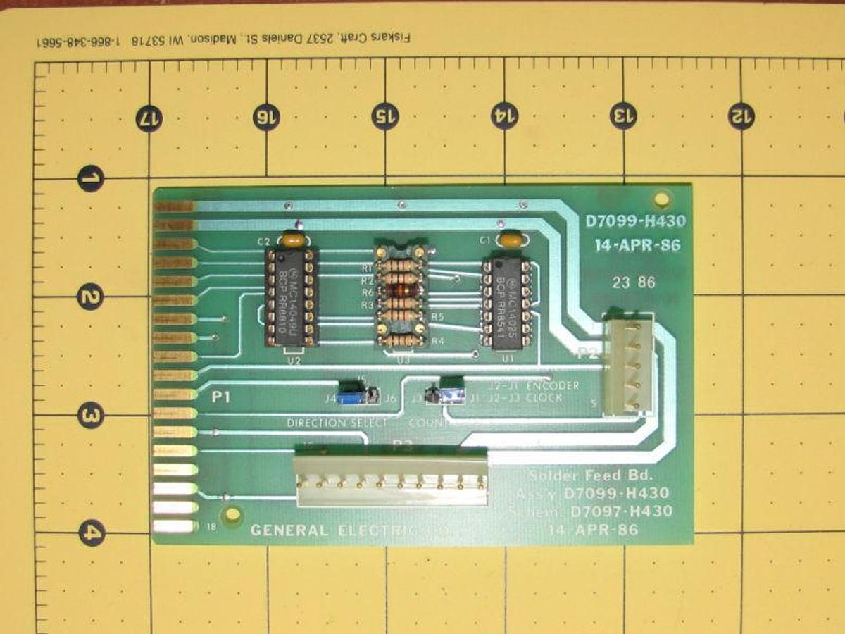 GENERAL ELECTRIC GE SOLDER FEED D7099-H430 NEW