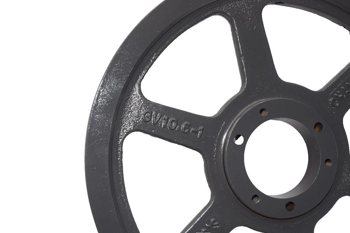 TB Woods V-Belt Pulley 3V10.6-1 10" SDS Hub 1 Groove
