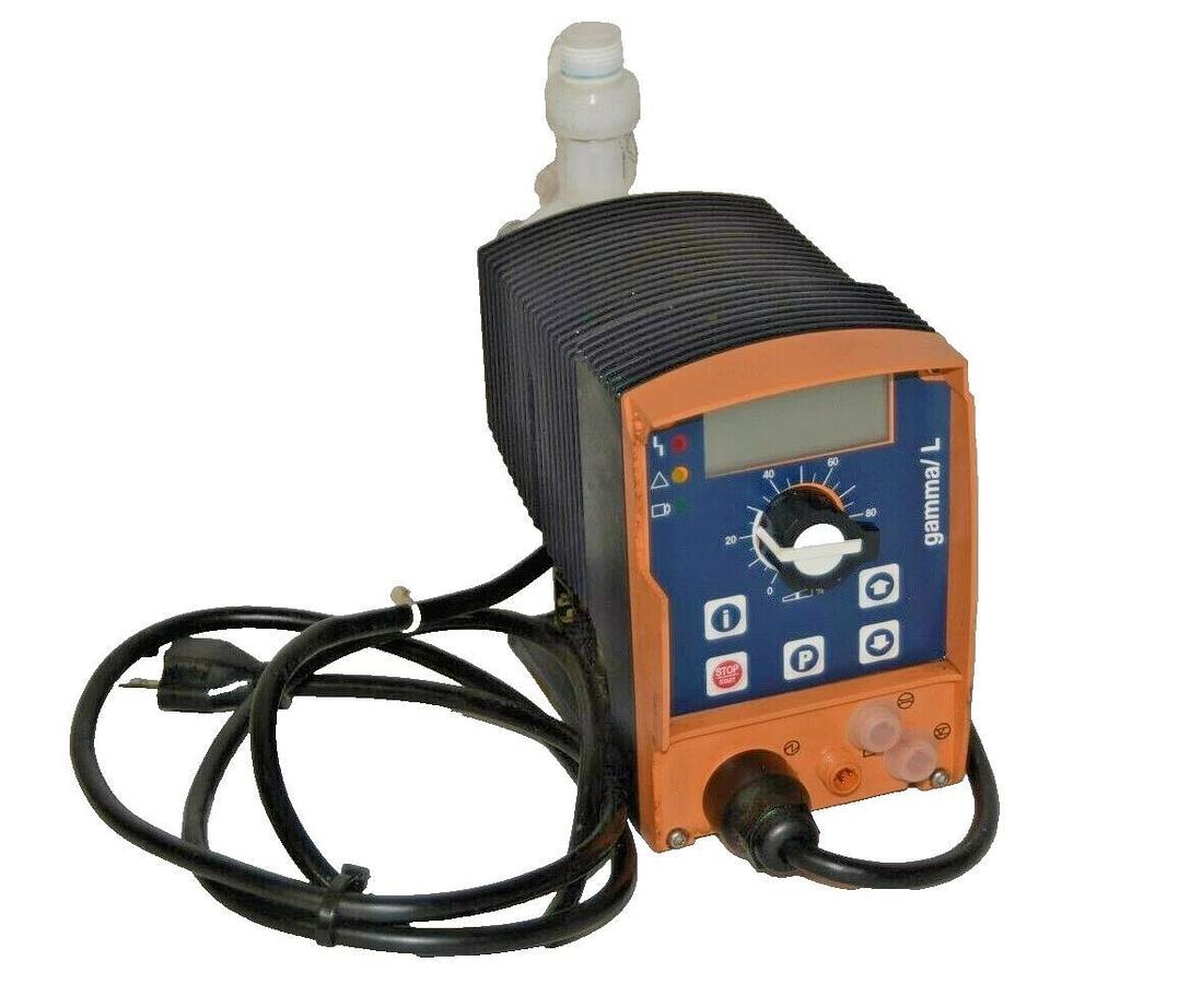 Used PROMINENT Metering Pump FLUID CONTROLS GALA0708PVT260UD413100 0-80 Gamma/L