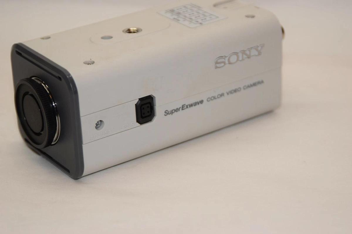 Used SONY Super Exwave Color CCTV Video Security Camera SSC-E453 SSCE453 24V