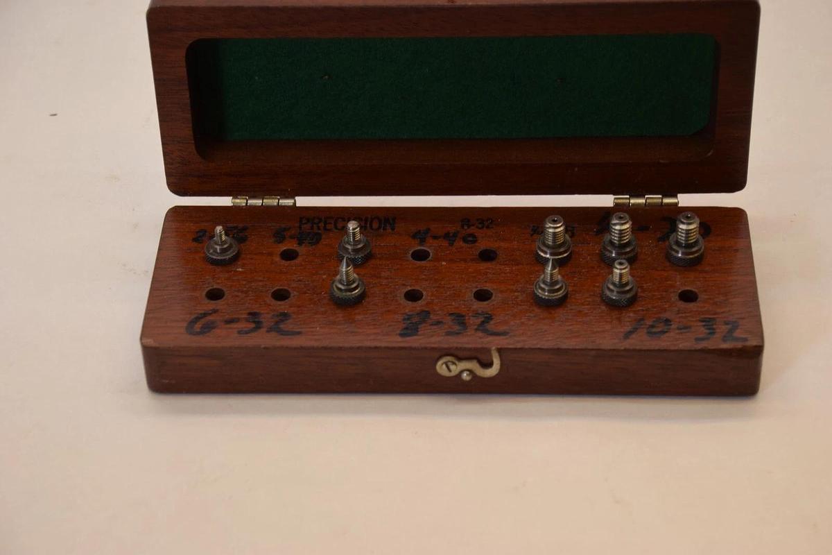 Used (Lot) JO-PLUGS Spencer Precision 1/4-20 & 8-32 Threaded Hole Machinist Tool READ