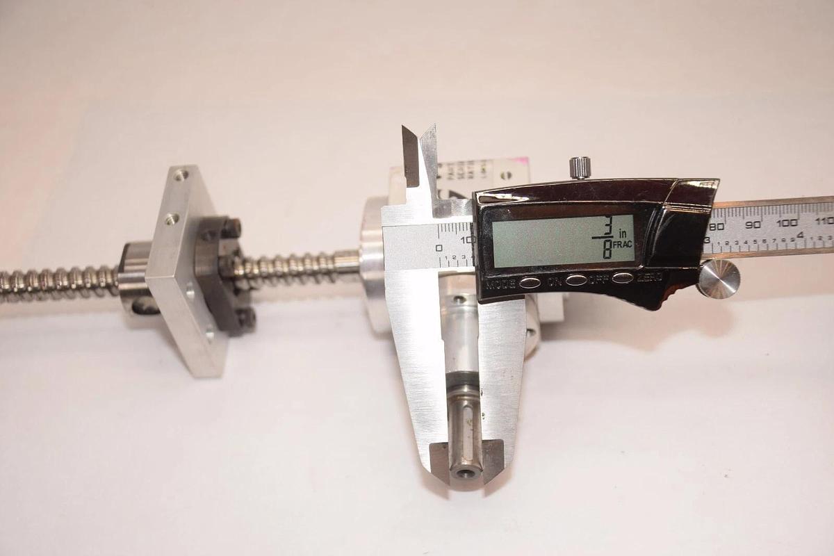 Used GAM GEAR 760122 L-045-1:1-E030000-[9.5] Right Angle Spiral Gearbox