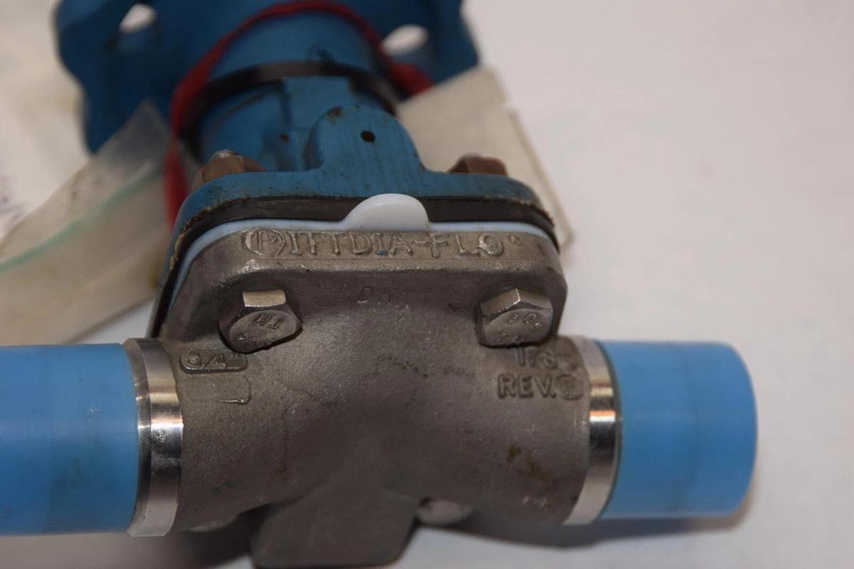 (NEW) ITT 007-4266-903-00R 3/4" Stainless S/S Flow Valve