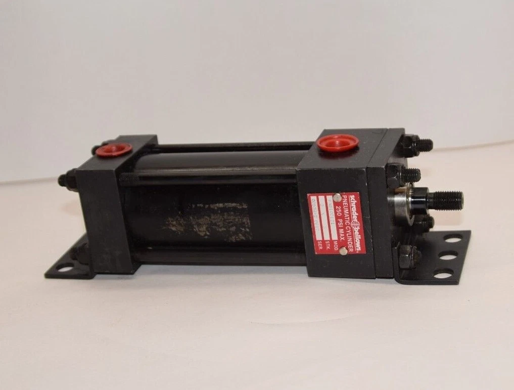 (NEW) SCHRADER BELLOWS FAB100121 2x3 Stroke 2" Bore 3" Stroke Pneumatic Cylinder