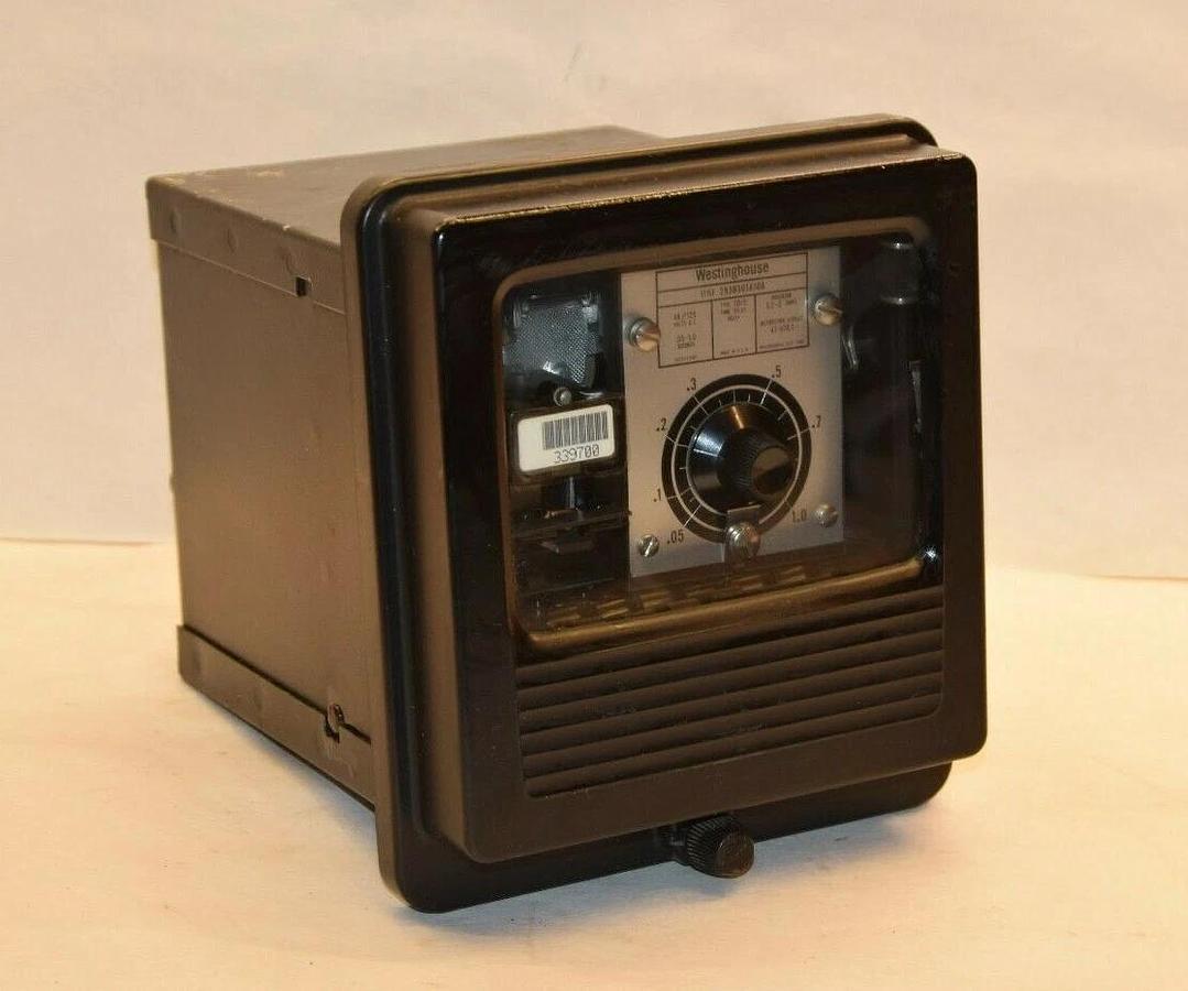 Refurbished WESTINGHOUSE 293B301A10A Type TD-5 0.2-2A 48/125Vdc Time Delay Relay