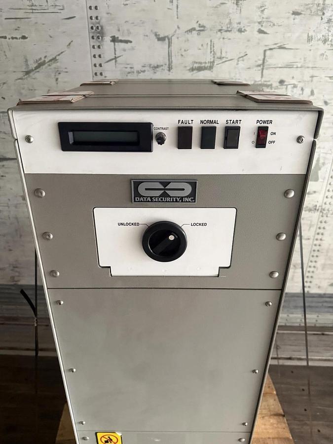 Used Data Security Hard Drive Degausser HD-1T HD1T 951-0000 9510000 120v