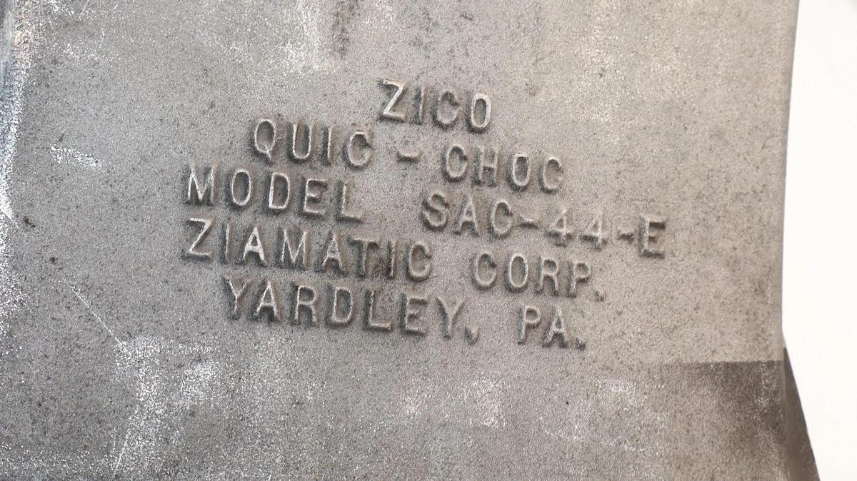 Used Zico Aluminum Quic-Choc Large Truck Wheel Chock  SAC-44-E  SAC44E max 44" dia