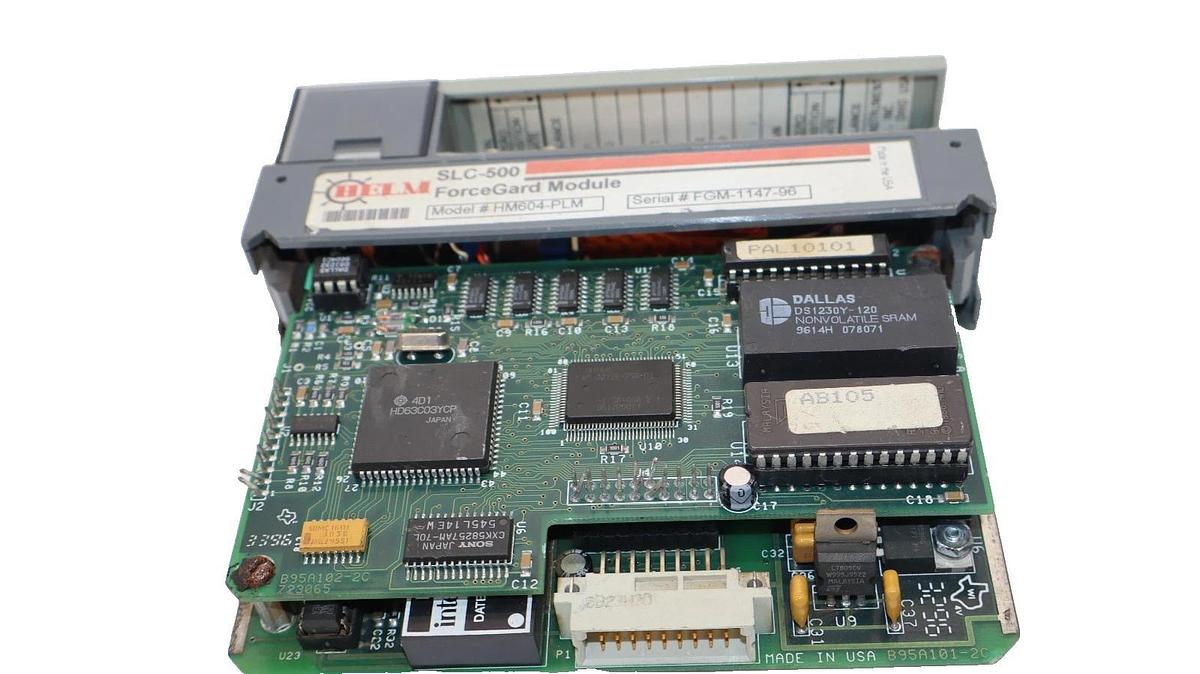 Used Helm HM604-PLM , HM604PLM , SLC-500 ForceGard Input Module